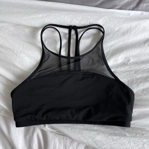 Lululemon black sports bra. Size 6